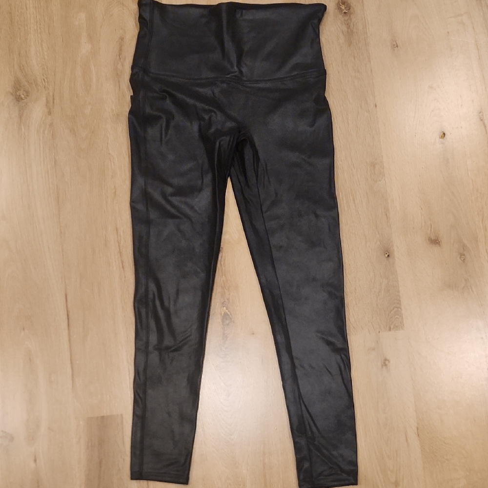 Spanx Black High-Waisted Leggings